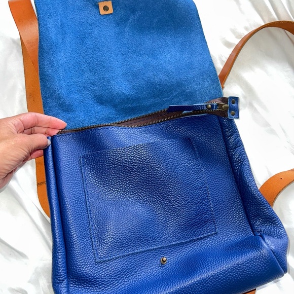 Leather backpack full grain leather - Picture 2 of 4